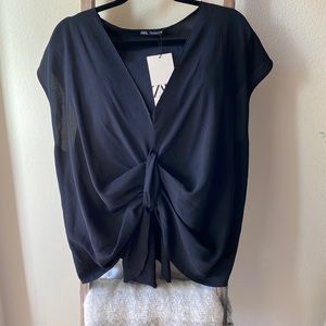 NWT Zara Blouse with Toe Front - Discounted Shipping!